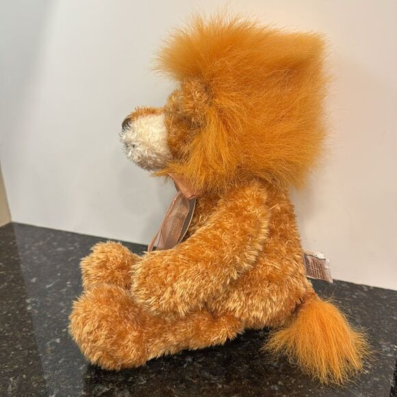 STUFFED LION,POUNCE DELION,GUND Stuffed Lion,collectible toy #5039,EUC LION - Picture 4 of 10